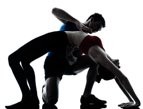 La práctica del yoga con calcetines técnicos